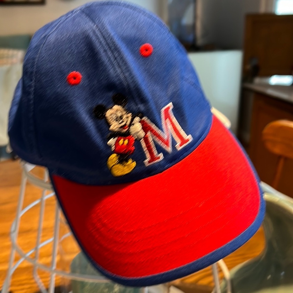 Mickey Mouse Big Logo Ball Cap Hat - Youth size